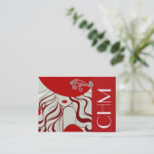 Visitenkarten für Mode - SRF Visitenkarte (Stehend Vorderseite)