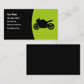 Visitenkarten für Motorradmotorräder Visitenkarte (Vorne/Hinten)