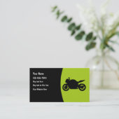 Visitenkarten für Motorradmotorräder Visitenkarte (Stehend Vorderseite)