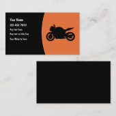 Visitenkarten für Motorradmotorräder Visitenkarte (Vorne/Hinten)
