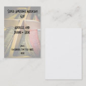 Visitenkarten für Musiker Visitenkarte (Vorne/Hinten)