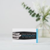 Visitenkarten für Nagelstudios Visitenkarte (Stehend Vorderseite)