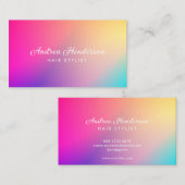 Visitenkarten für Nageltechniker, Nail-Künstler-Ma Visitenkarte (Vorne/Hinten)