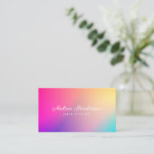 Visitenkarten für Nageltechniker, Nail-Künstler-Ma Visitenkarte (Stehend Vorderseite)