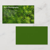 Visitenkarten für Naturfotografie Visitenkarte (Vorne/Hinten)