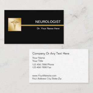 Visitenkarten für Neurologen Classy Medical Visitenkarte
