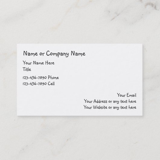 Visitenkarten für niedliche Heimtiere Visitenkarte (Rückseite)