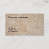 Visitenkarten für Öl-Geschäft Visitenkarte (Vorderseite)