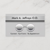 Visitenkarten für Optometristen Visitenkarte (Vorderseite)