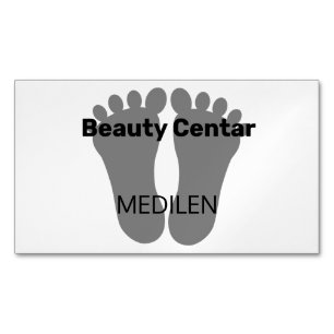 Visitenkarten für Pediküre und Maniküre Magnetische Visitenkarte