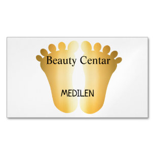 Visitenkarten für Pediküre und Maniküre Magnetische Visitenkarte