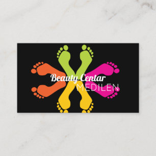 Visitenkarten für Pediküre und Maniküre Visitenkarte