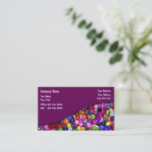 Visitenkarten für Perlen Visitenkarte (Stehend Vorderseite)