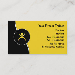 Visitenkarten für Personal Trainer Visitenkarte