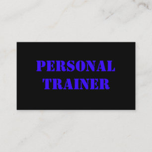 Visitenkarten für Personal Trainer Visitenkarte