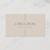 Visitenkarten für Personal Visitenkarte (Vorderseite)