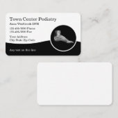 Visitenkarten für Podiatrist und Ankie Visitenkarte (Vorne/Hinten)