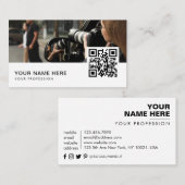 Visitenkarten für private Ermittler Visitenkarte (Vorne/Hinten)