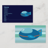 Visitenkarten für Raumfahrt Visitenkarte (Vorne/Hinten)