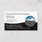 Visitenkarten für Real Anwesen Drone Fotografie Visitenkarte (Vorderseite)