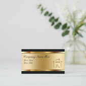 Visitenkarten für Real Anwesen Visitenkarte (Stehend Vorderseite)