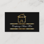 Visitenkarten für Real Anwesen Visitenkarte (Vorderseite)