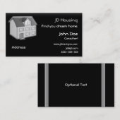 Visitenkarten für Real Anwesen Visitenkarte (Vorne/Hinten)