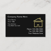 Visitenkarten für Real Anwesen Visitenkarte (Rückseite)