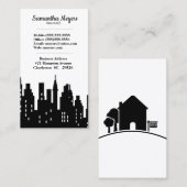 Visitenkarten für Real Anwesen Visitenkarte (Vorne/Hinten)