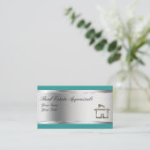 Visitenkarten für Real Anwesen Visitenkarte (Stehend Vorderseite)