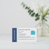 Visitenkarten für Real Anwesen Visitenkarte (Stehend Vorderseite)