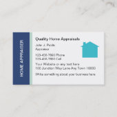 Visitenkarten für Real Anwesen Visitenkarte (Vorderseite)