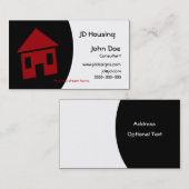 Visitenkarten für Real Anwesen Visitenkarte (Vorne/Hinten)