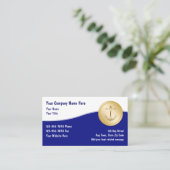 Visitenkarten für Real Anwesen Visitenkarte (Stehend Vorderseite)