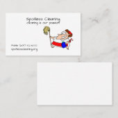 Visitenkarten für Reinigungsunternehmen Visitenkarte (Vorne/Hinten)