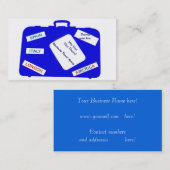 Visitenkarten für Reisen Visitenkarte (Vorne/Hinten)