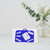 Visitenkarten für Reisen Visitenkarte (Stehend Vorderseite)