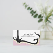 Visitenkarten für Resin Artist Visitenkarte (Stehend Vorderseite)