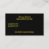 Visitenkarten für Roofers Visitenkarte (Rückseite)