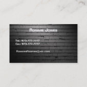 Visitenkarten für Roofers Visitenkarte (Rückseite)