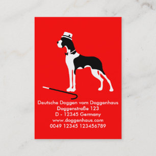 Visitenkarten für sanfte Riesen Visitenkarte