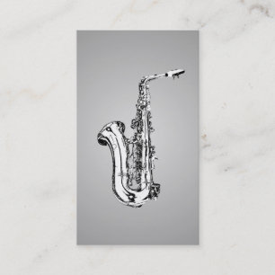 Visitenkarten für Saxophonisten Visitenkarte