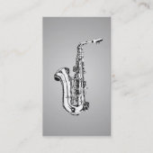 Visitenkarten für Saxophonisten Visitenkarte (Vorderseite)