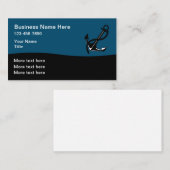 Visitenkarten für Schiffe, die Schiffe befördern Visitenkarte (Vorne/Hinten)