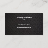 Visitenkarten für Schlepp- und Abschleppdienste Visitenkarte (Rückseite)