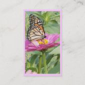 Visitenkarten für Schmetterlinge, Visitenkarte (Rückseite)