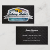 Visitenkarten für schwere Maschinen Visitenkarte (Vorne/Hinten)