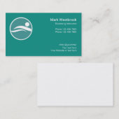 Visitenkarten für Schwimmlehrer Visitenkarte (Vorne/Hinten)