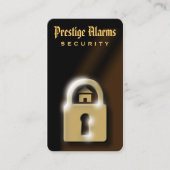 Visitenkarten für Sicherheitsdienste Visitenkarte (Vorderseite)