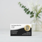 Visitenkarten für Sicherheitsdienste Visitenkarte (Stehend Vorderseite)